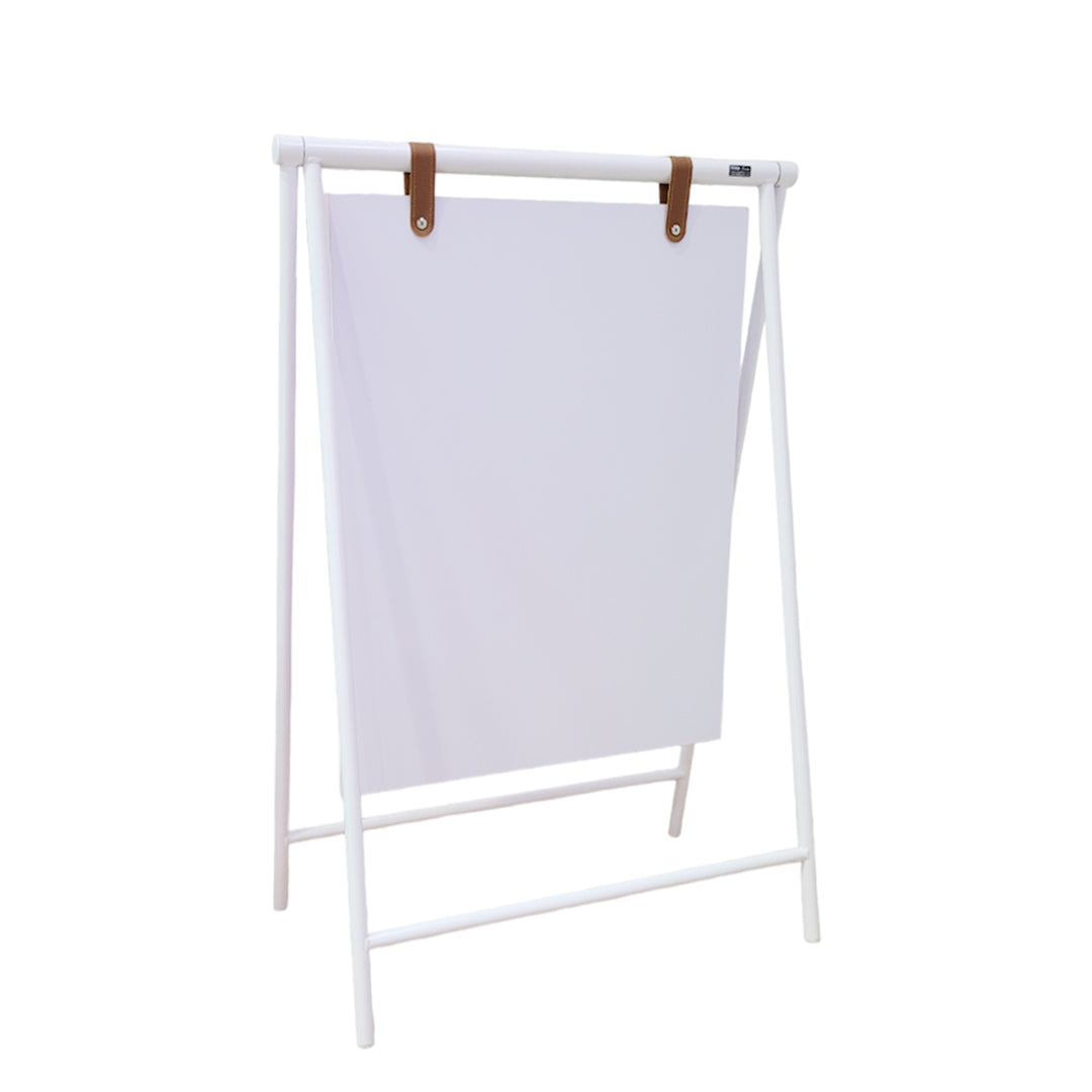 Metal Swing A-Frame Sidewalk Sign with PVC Panel – Durable Outdoor Advertising Sign