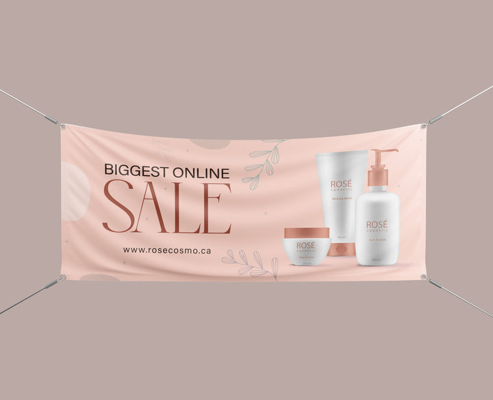 Custom Vinyl Banners – Durable, Weather-Resistant Advertising for Indoor & Outdoor Use