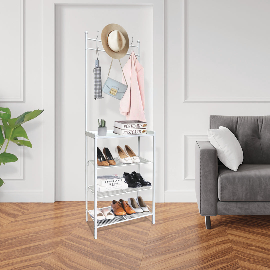 Lois Coat & Shoe Rack #FGR030