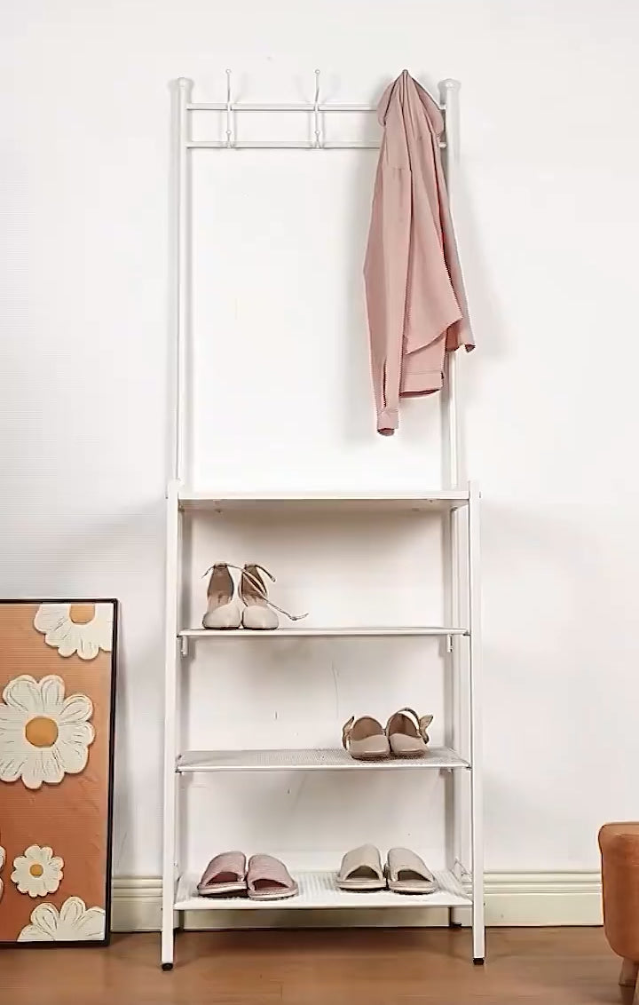 Lois Coat & Shoe Rack #FGR030