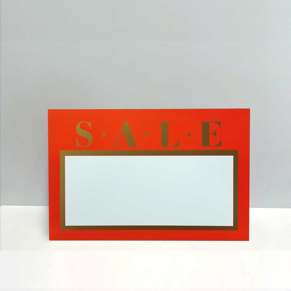 SALE Blank Showcard 11"W x 7"H (20pcs)- SCARD022