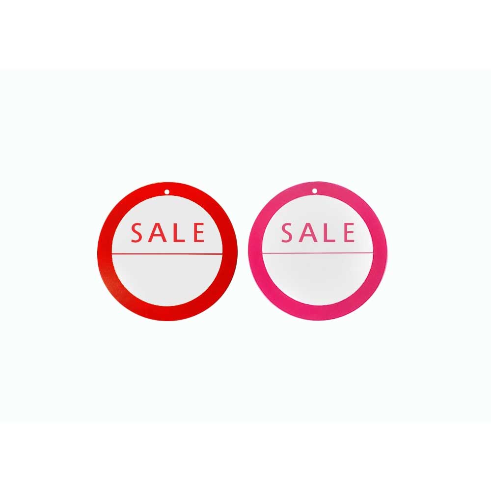Circle Sale Price Tags 2½" - STAG002