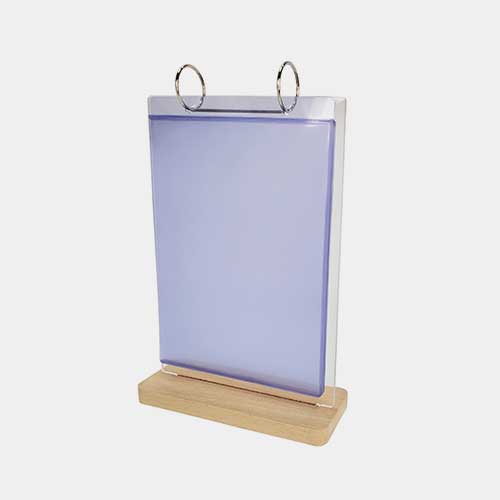 Flip Menu Holders