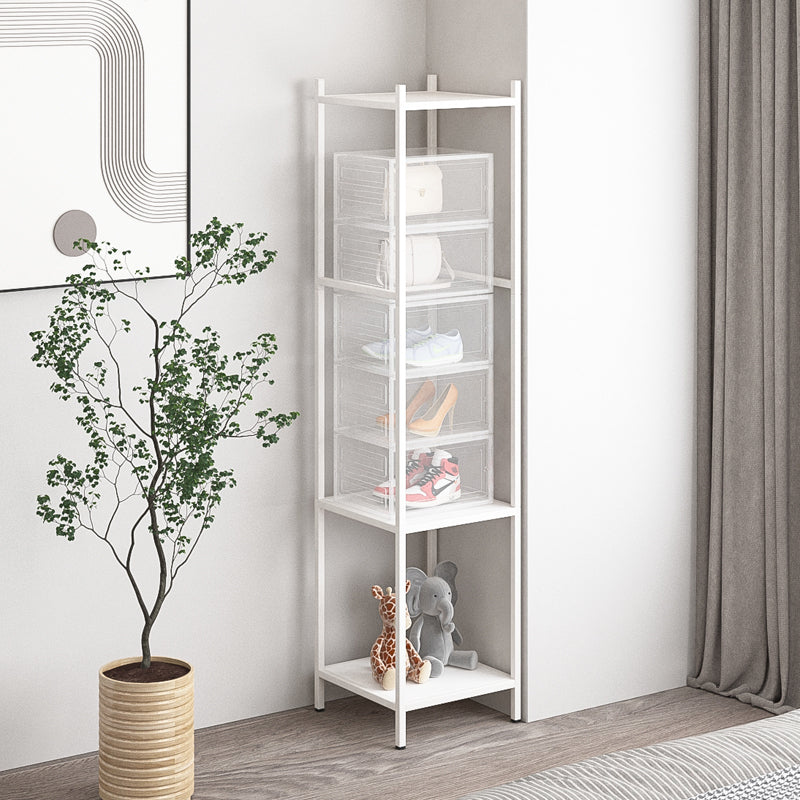Metal Corner Shelf Unit – Space-Saving Corner Display Rack for Home, R ...