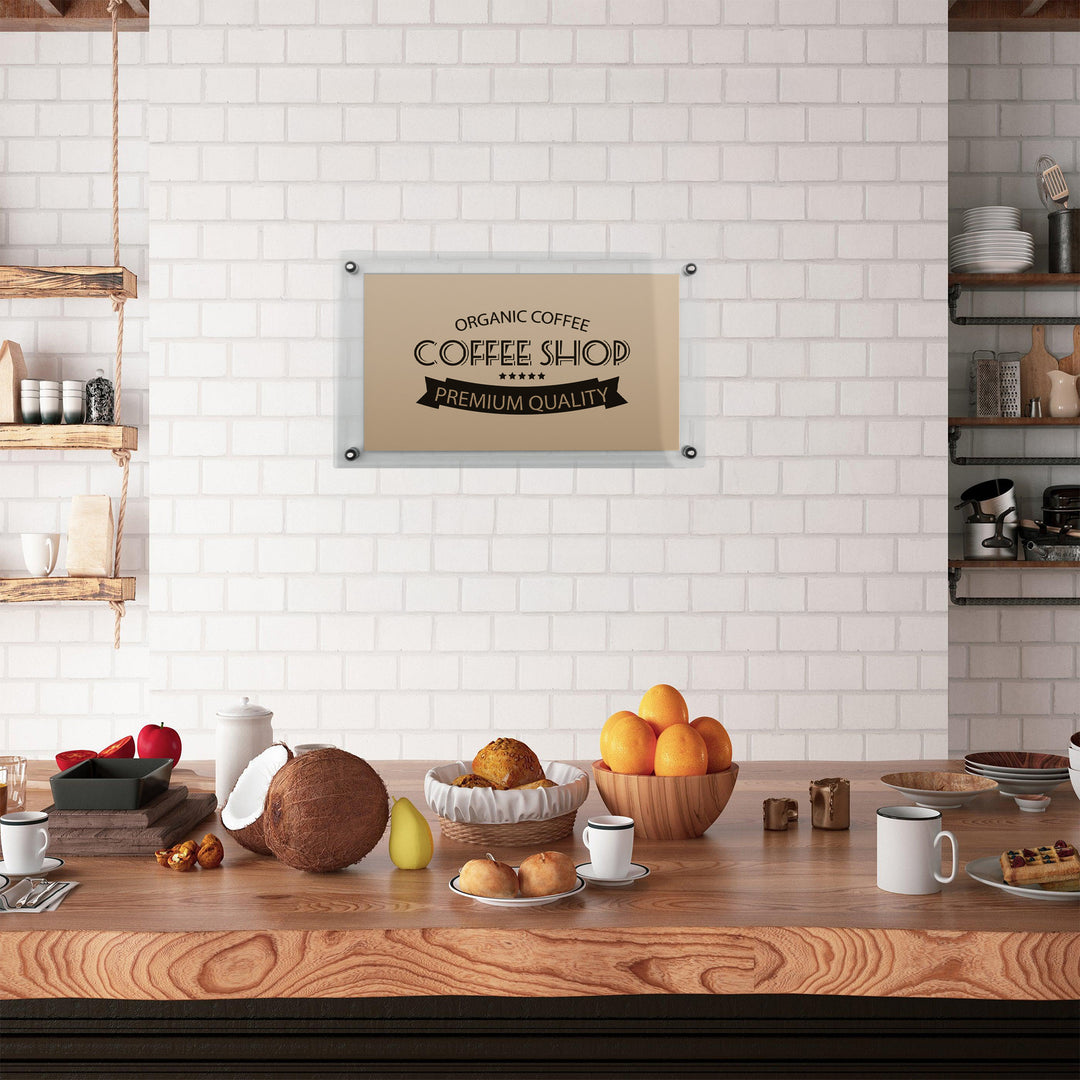 Custom Wall Mount Acrylic Sign - Personalized Business Signage for Offices, Stores & Events