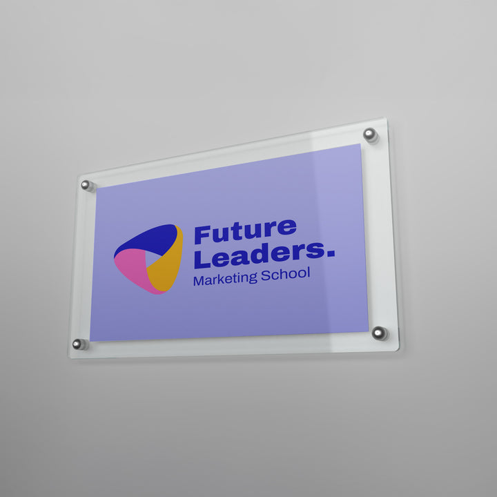 Custom Wall Mount Acrylic Sign - Personalized Business Signage for Offices, Stores & Events