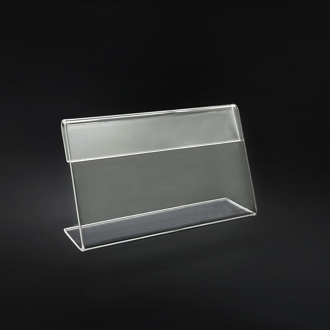 Clear Acrylic Tag Holder 3½"W X 2"H (5 pcs) - CTS0226