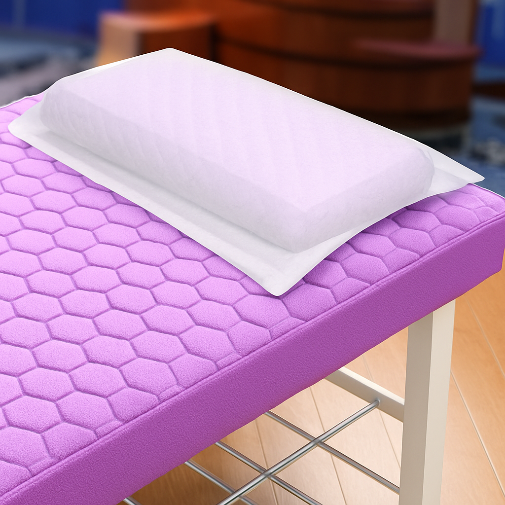 Disposable White Pillow Sheet - #DPS023