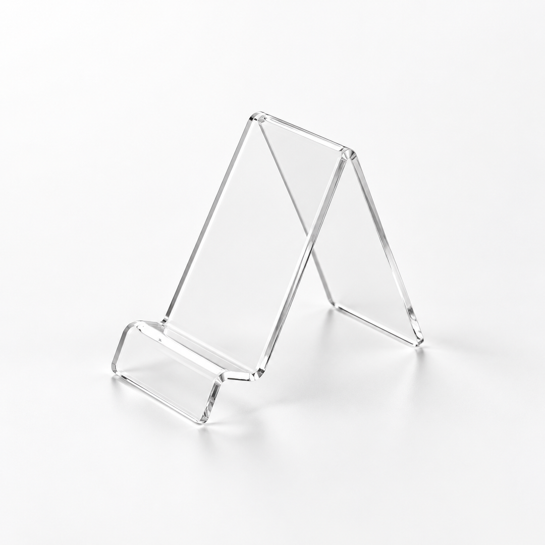 Clear Acrylic Display Riser – Small Countertop Display Stand (5-Pack)