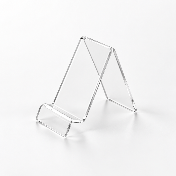 Clear Acrylic Display Riser – Small Countertop Display Stand (5-Pack)