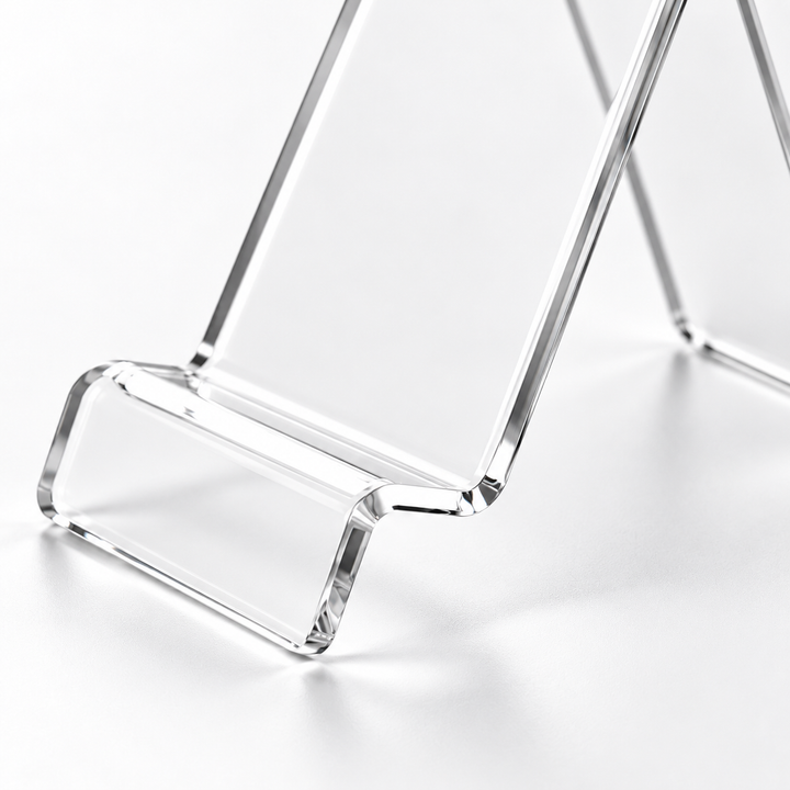Clear Acrylic Display Riser – Small Countertop Display Stand (5-Pack)