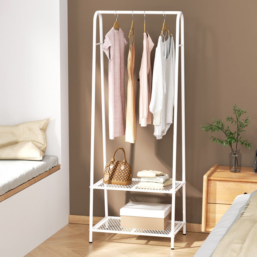 Georgina Garment Rack & Shelf #FGR029