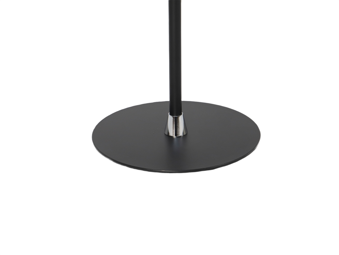 Black Frame Pedestal Sign Holder with Acrylic Face(10¾"W x 14"H ) - #FSH021PB