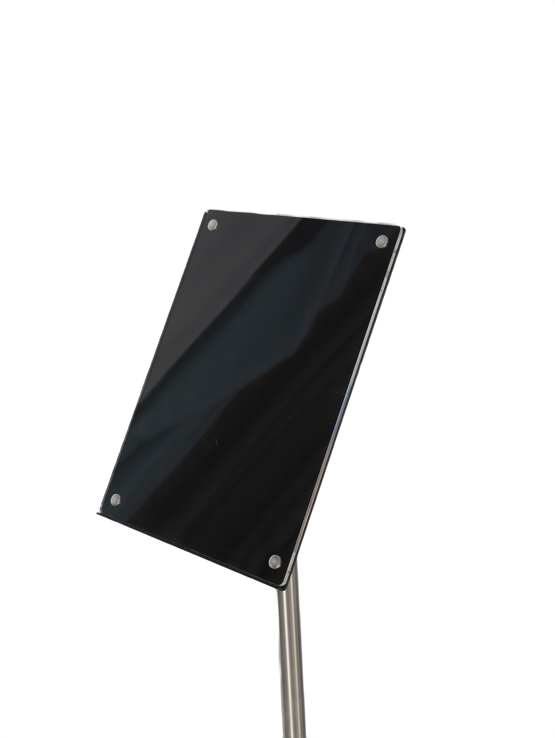 Magnetic Pedestal Sign Holder with Acrylic Face (8¾"W x 11¼"H) - #FSH005