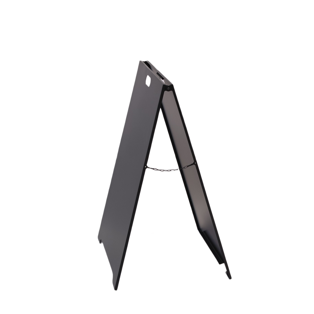 Heavy Duty Outdoor A-Frame Sidewalk Sign Holder – Double Sided Sandwich Board (22"W x 31¾"H )