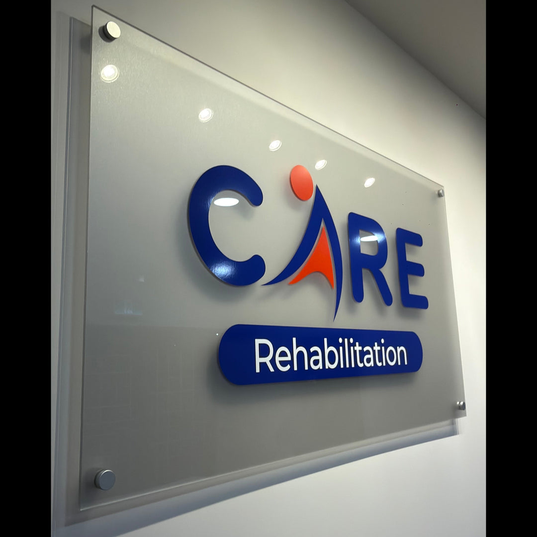 Custom Wall Mount Acrylic Sign - Personalized Business Signage for Offices, Stores & Events