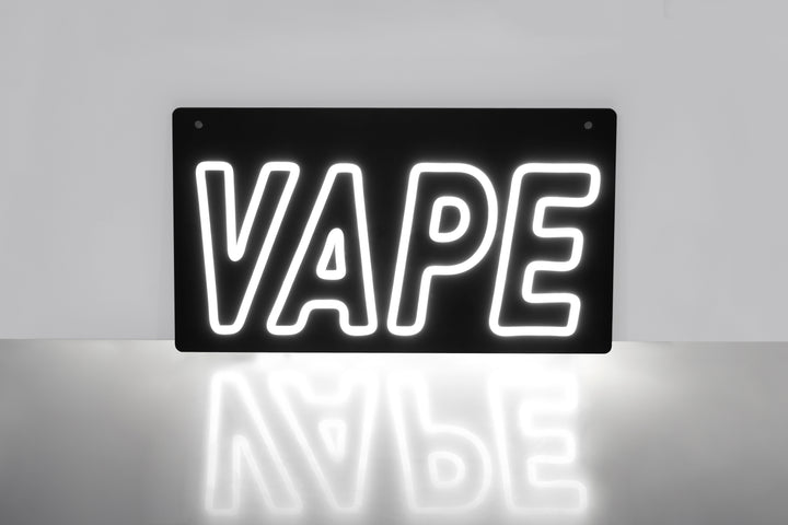 LED Neon Vape Sign 16"W x 9"H