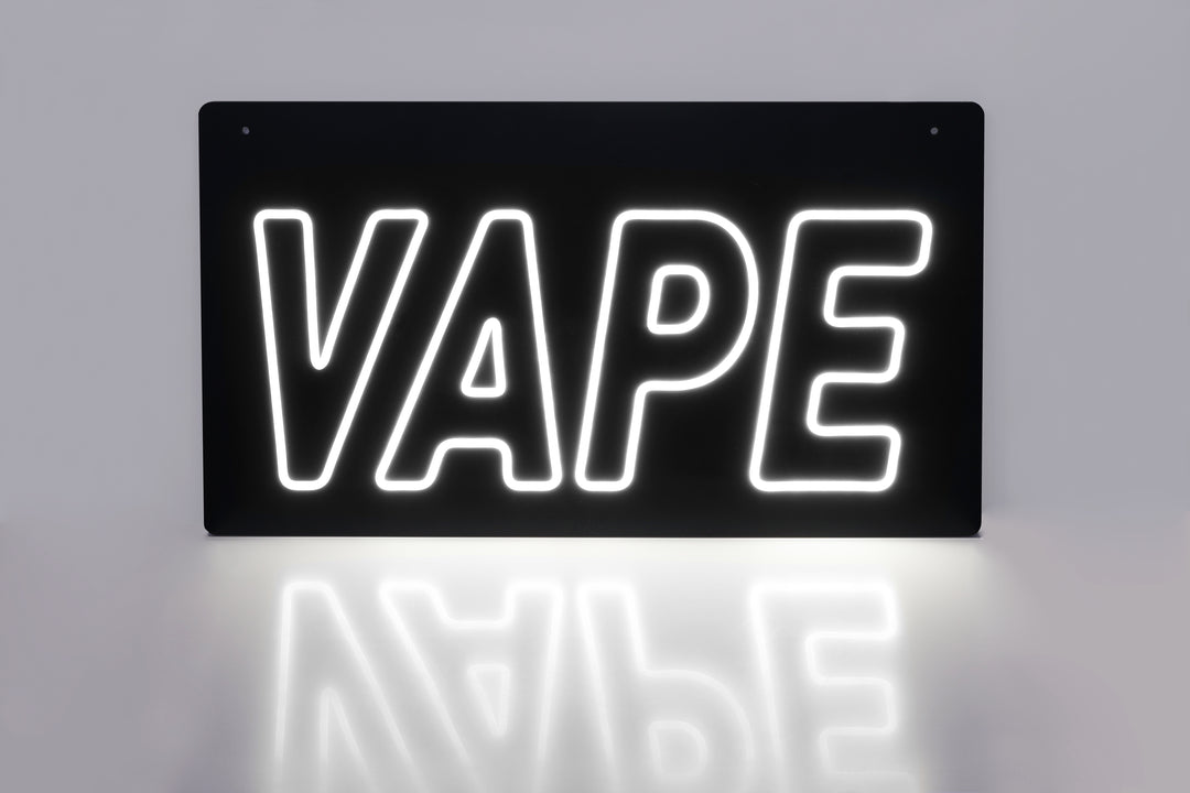 LED Neon Vape Sign 16"W x 9"H