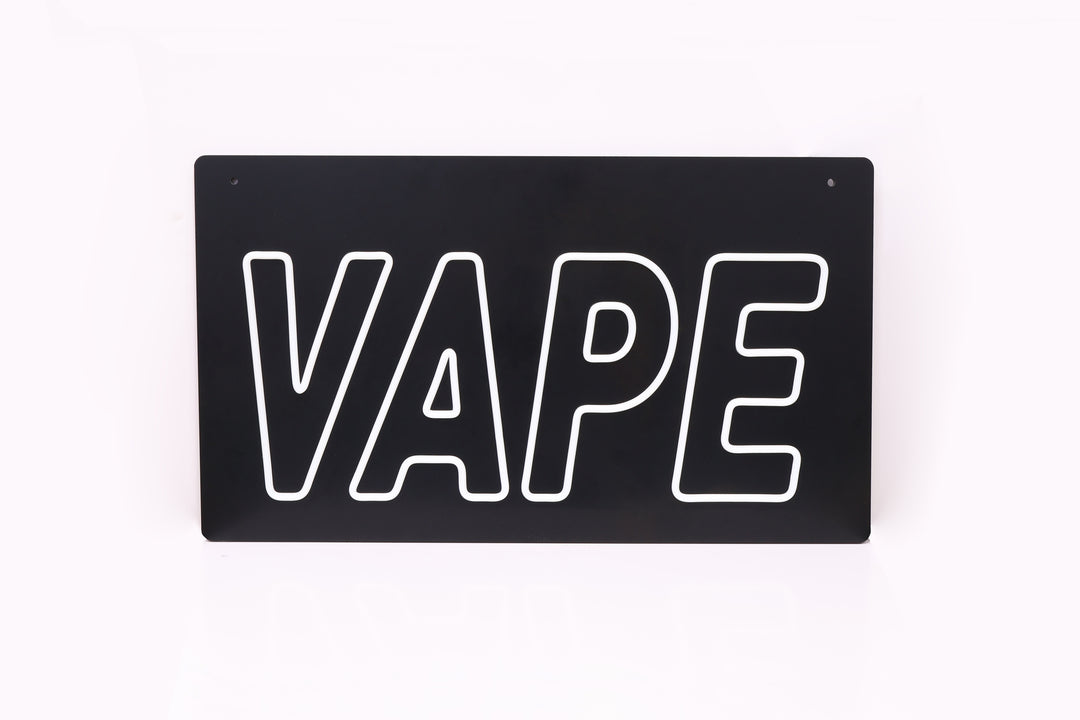 LED Neon Vape Sign 16"W x 9"H