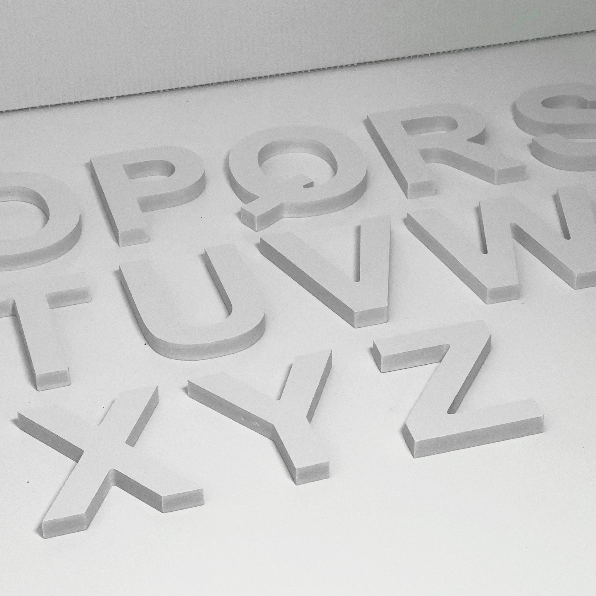 PVC Letter A-Z Bundle Deal - 3
