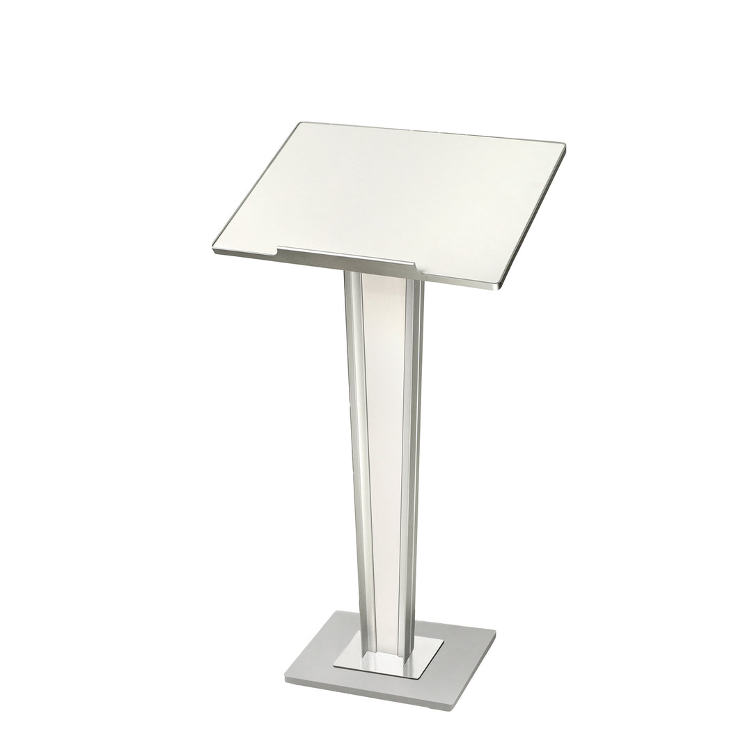 43"H Podium Lectern Stand – Durable Presentation Stand for Office, Events & Public Speaking