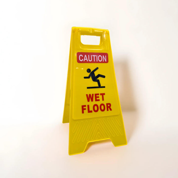 Wet Floor Sign with Symbol – Safety Slip Hazard Warning for Public & Commercial Spaces #YTS002WF