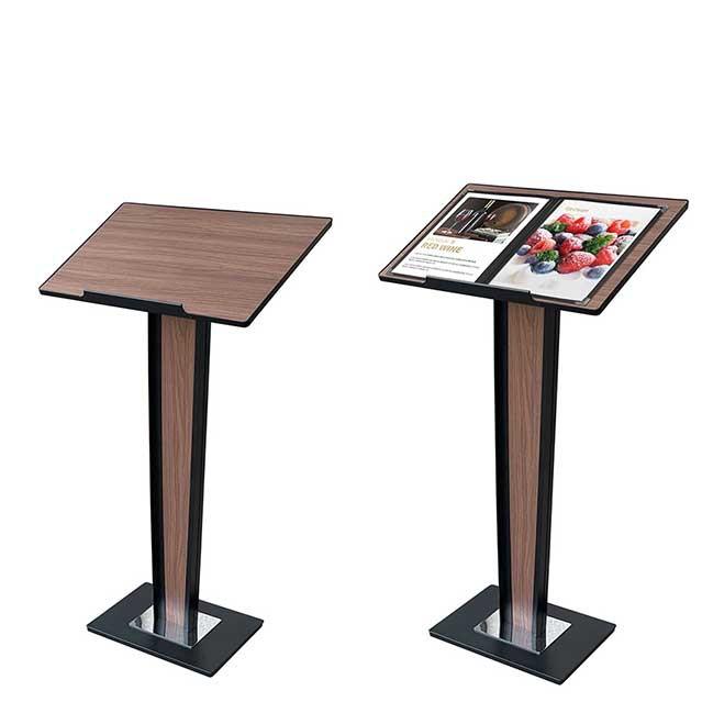43"H Podium Lectern Stand – Durable Presentation Stand for Office, Events & Public Speaking