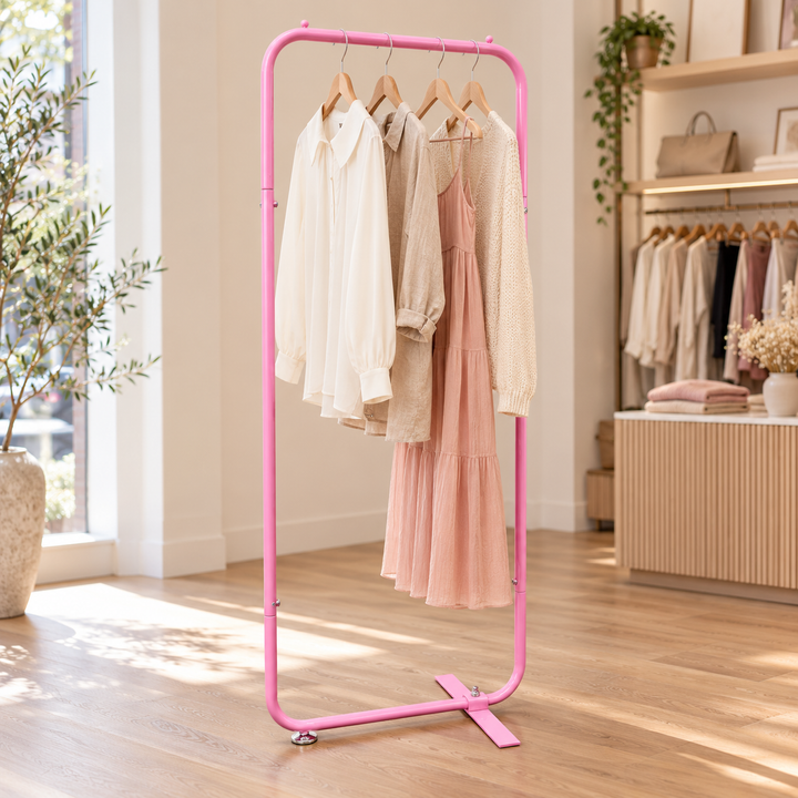 Compact Clothing Rack – Freestanding Garment Rack for Small Spaces