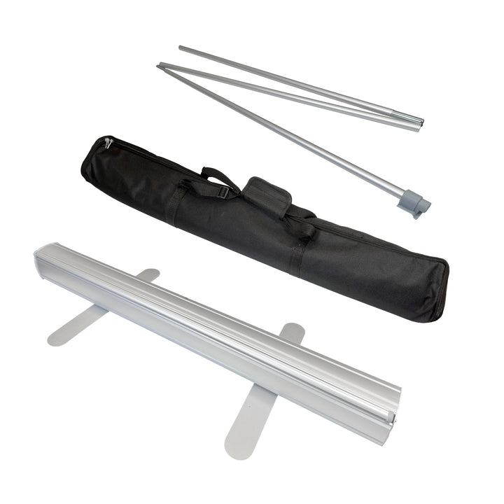 Roll-Up Banner Stand 33.5”W x 78”H – Portable & Customizable Trade Show Display #R-004