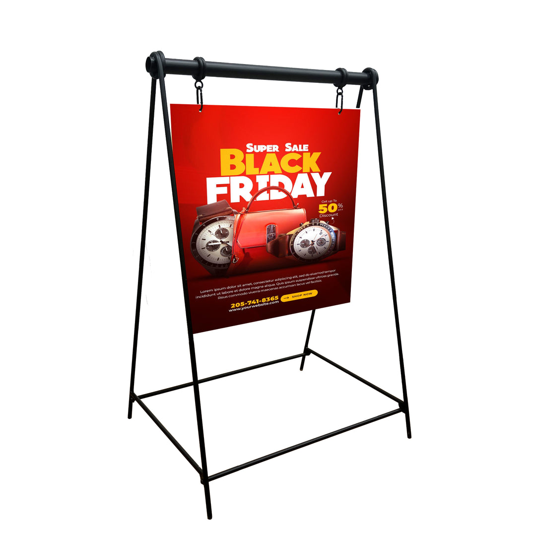 Weather-Resistant Swingboard Frame 2023 for Outdoor Advertising – Double-Sided Display #2023