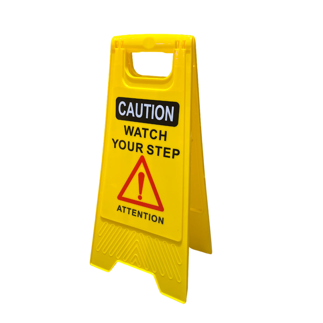 Wet Floor Sign with Symbol – Slip Hazard Warning Sign for Safety & Floor Protection #YTS002WYS
