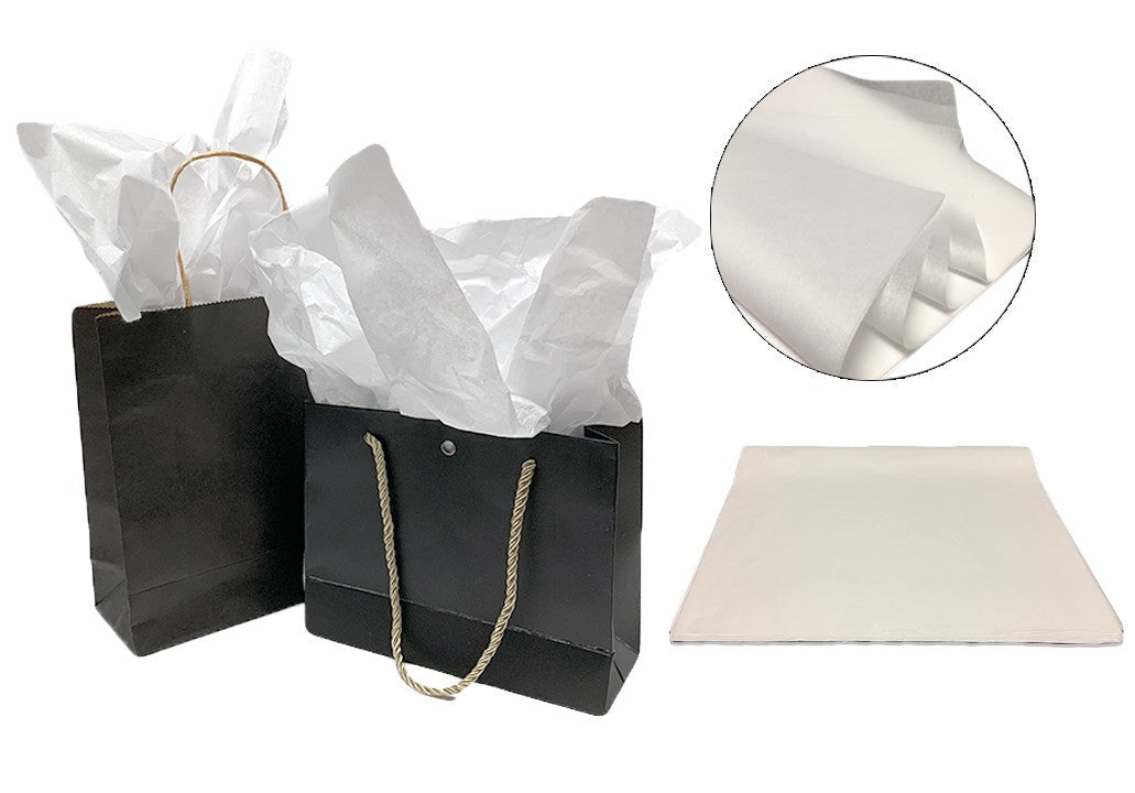 White Tissue Paper Sheets 20" x 30" for Retail Packaging & Gift Wrap - 960 sheets