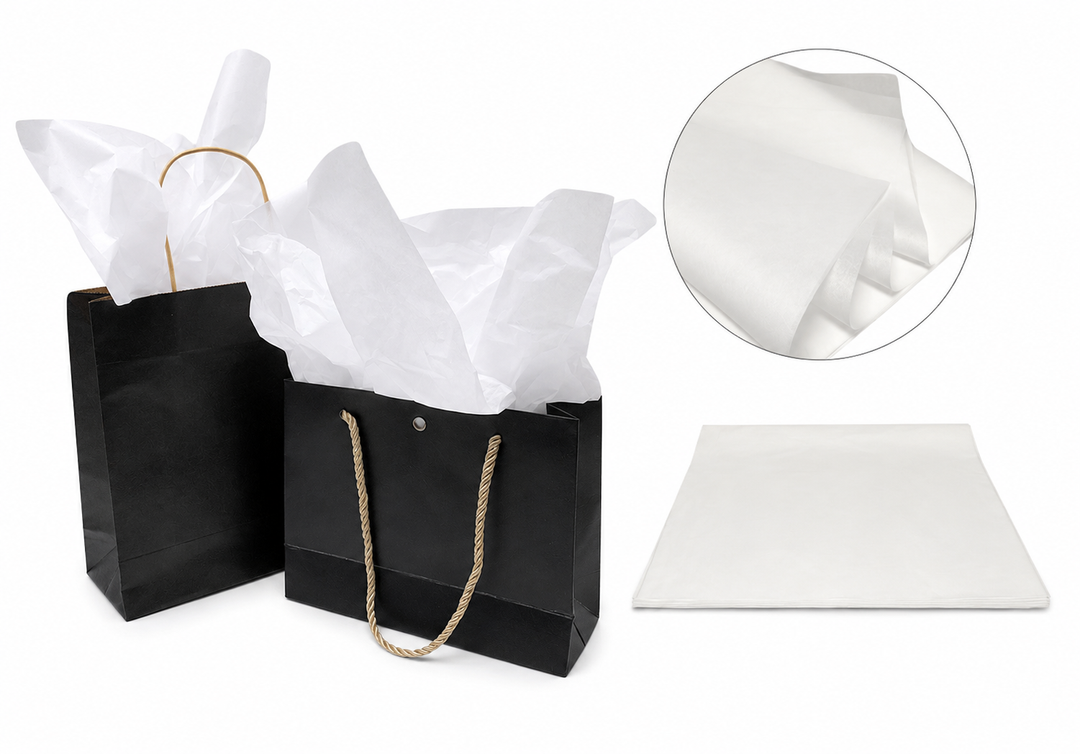 White Tissue Paper Sheets 20" x 30" for Retail Packaging & Gift Wrap - 960 sheets