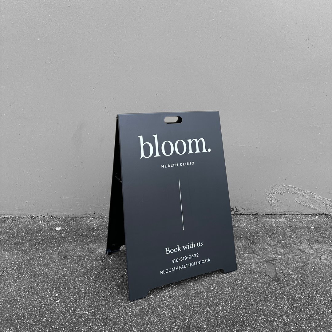 Magnetic Plated Sandwich Board (22"W x 31¾"H ) with Double-Sided Display for Outdoor Promotions