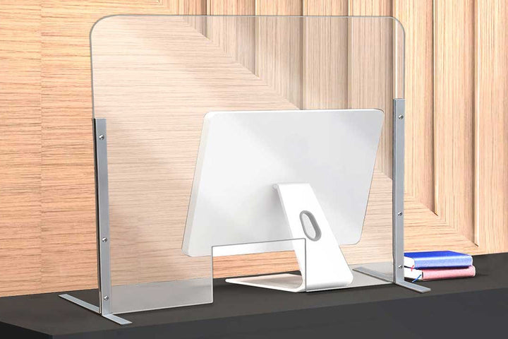 Universal Countertop Support Legs – Metal T-Shape Brackets for Signs, Displays, Shelves & Panels