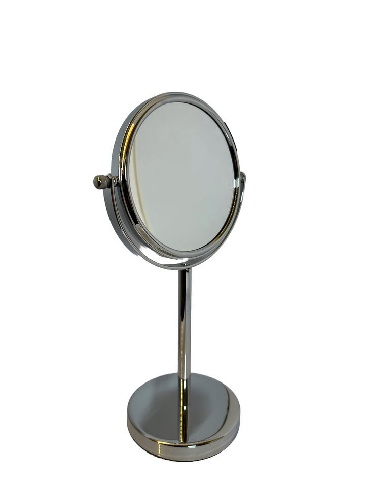 Tall Countertop Double-Sided Mirror – Adjustable Vanity Mirror for Makeup & Grooming