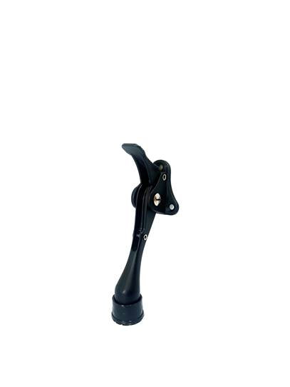 One‑Touch Kick‑Down Door Stop — 4″ Height‑Adjustable Pedal Stopper with Rubber Tip