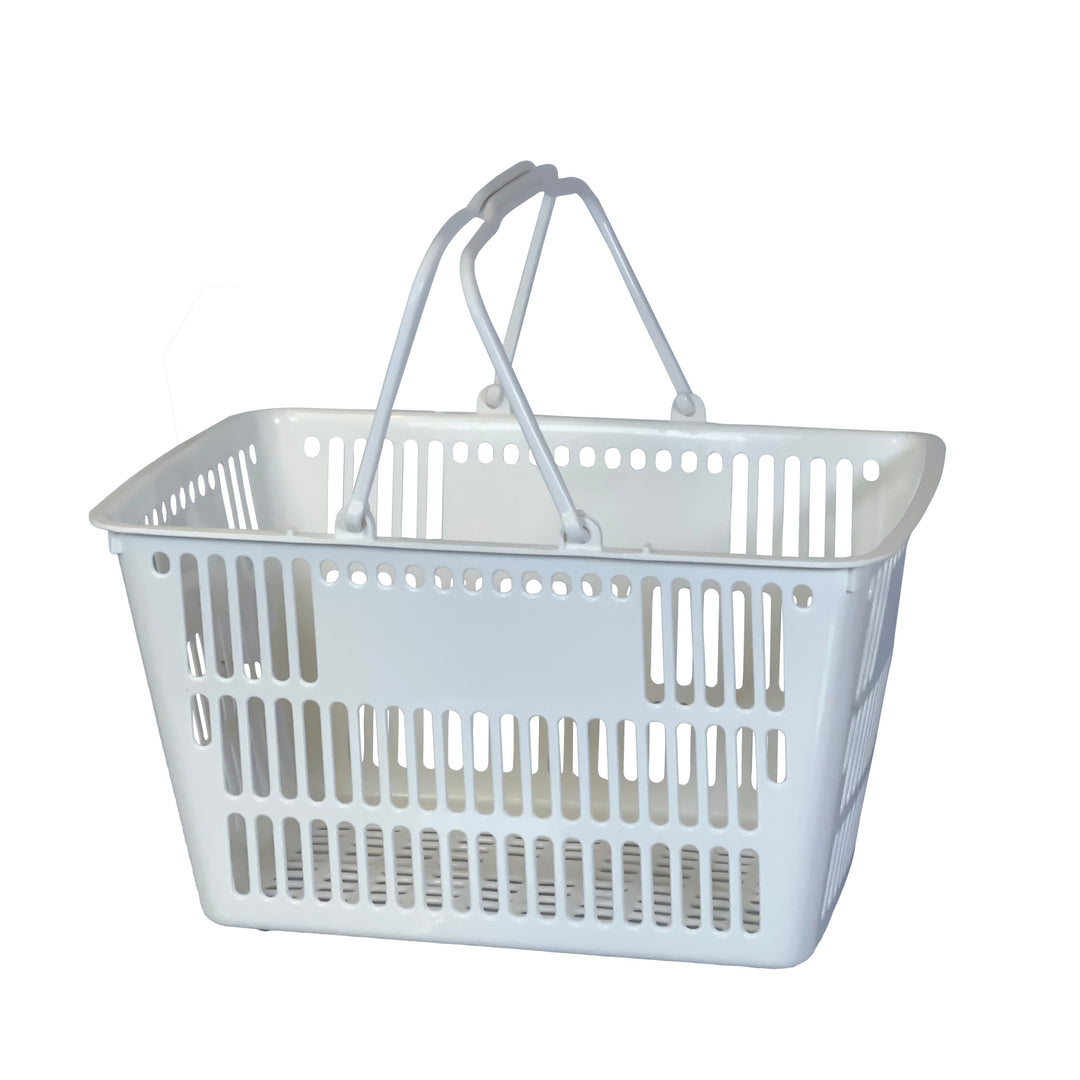 Plastic Shopping Basket - 15"L x 7"D x 8"H