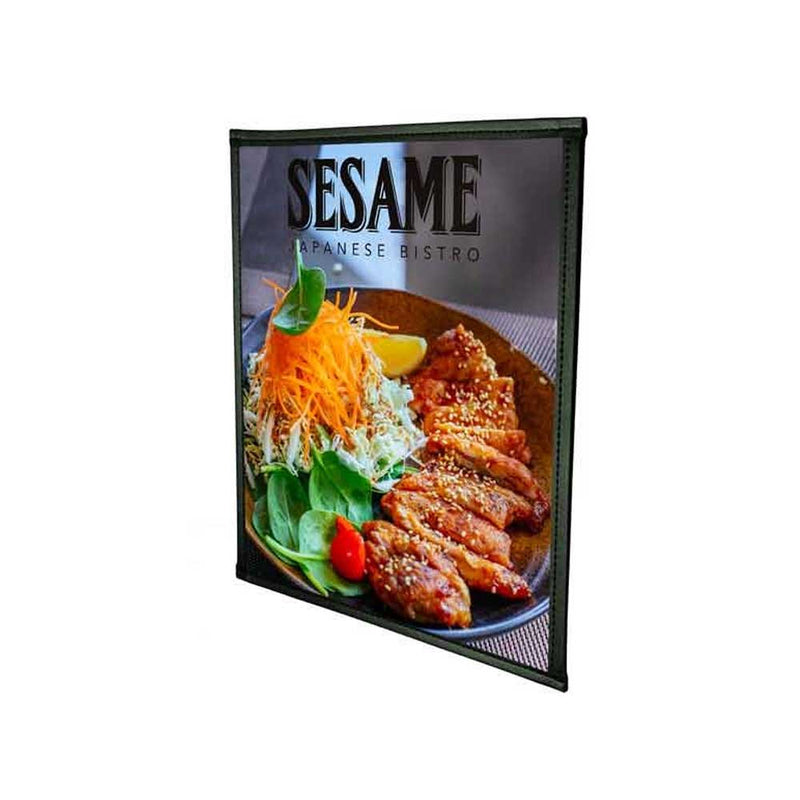 2 View Menu Cover Single Pocket (10 pcs) - 