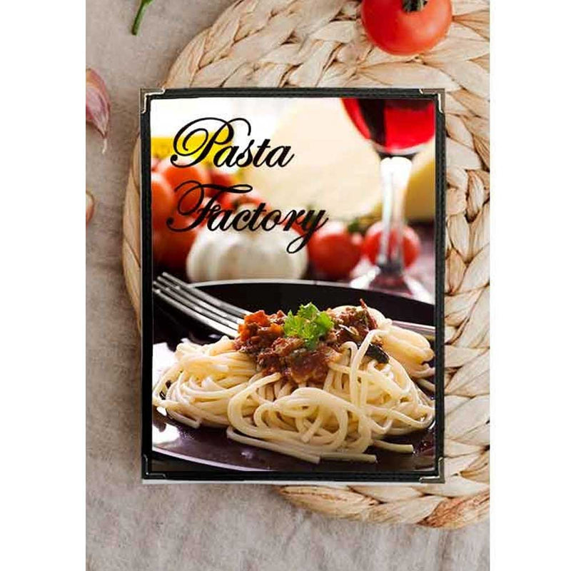 2 View Menu Cover Single Pocket (10 pcs) - 