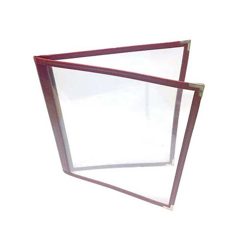 4 View Menu Cover Double Pocket (10 pcs) - 