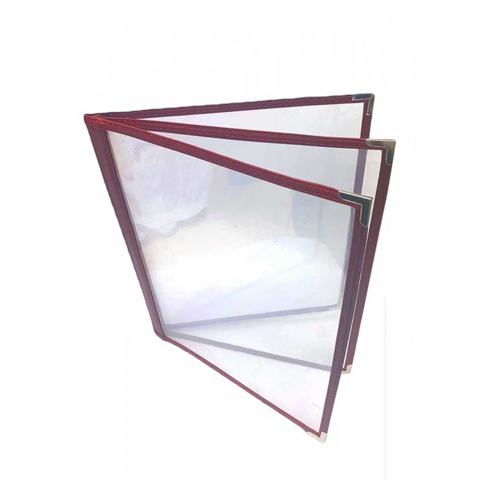 6 View Menu Cover Triple Pocket (10 pcs) - #6VIEW