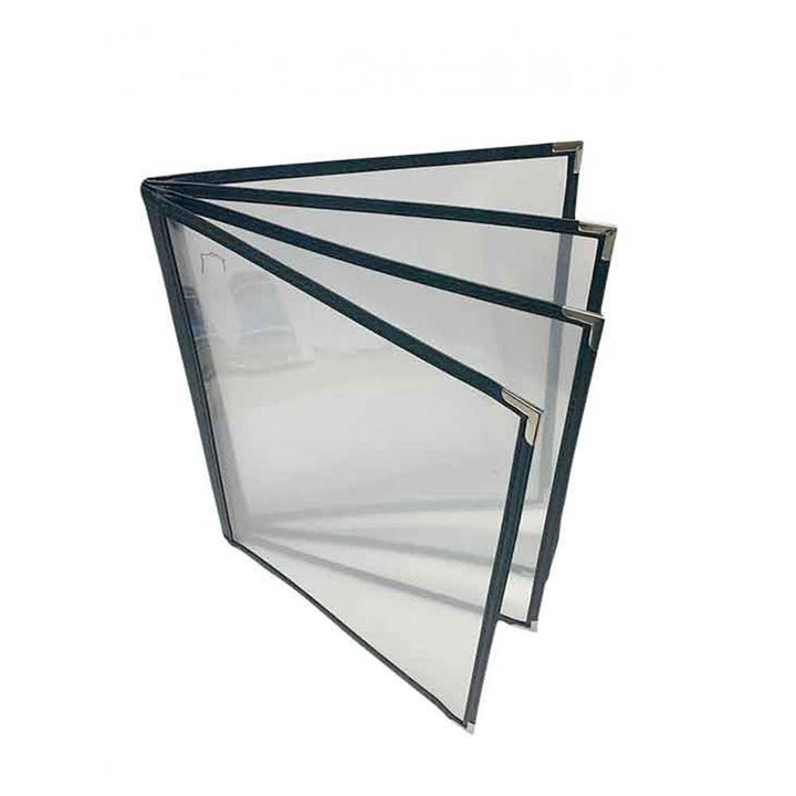 8 View Menu Cover Quadruple Pocket (10 pcs) - #8VIEW