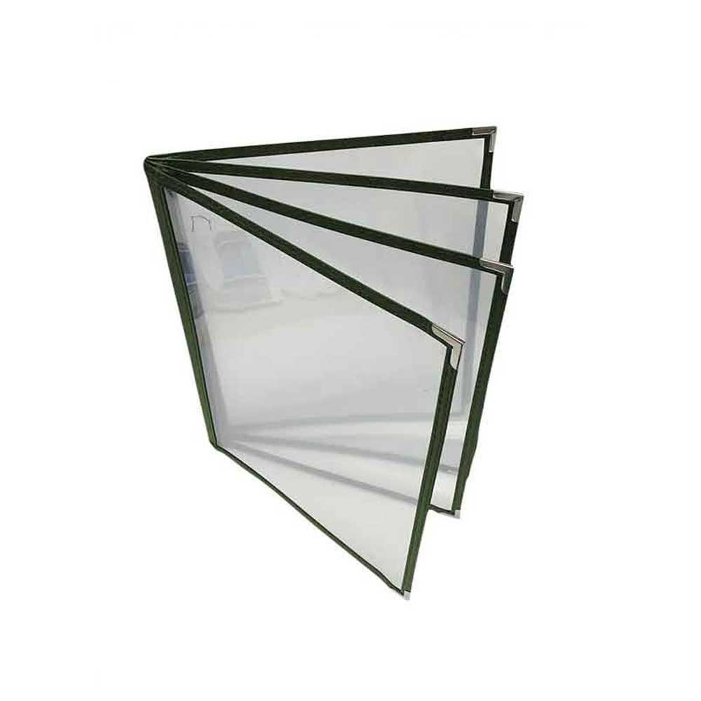 8 View Menu Cover Quadruple Pocket (10 pcs) - #8VIEW