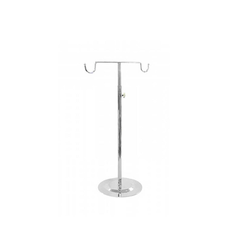 Chrome 2-Arm Adjustable Handbag Rack - A31