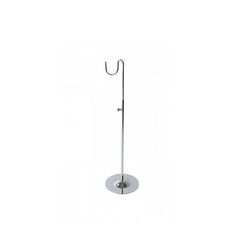 Chrome Single Adjustable Handbag Rack - A33