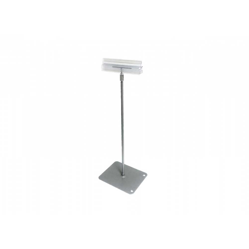 Metal Countertop Centre Stem Sign Holder- A69