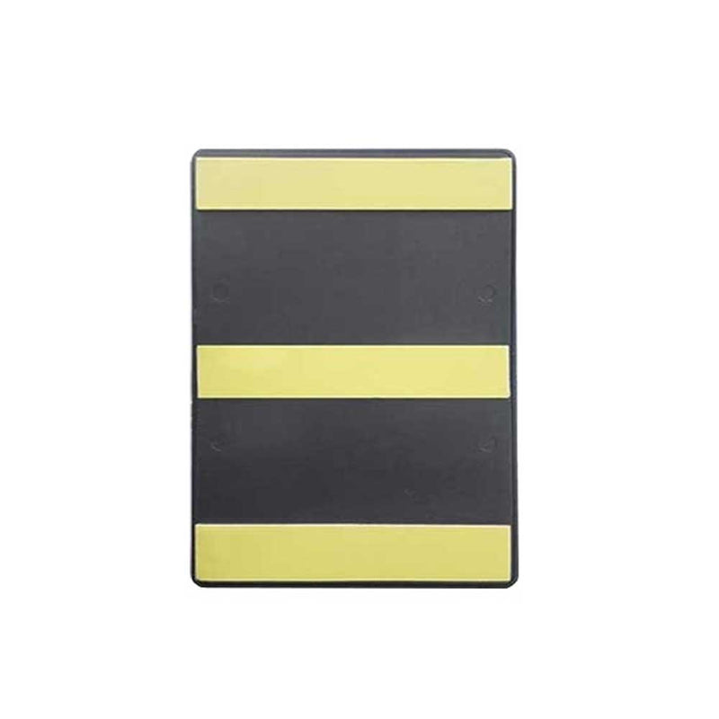 A.D.A. Braille Gray Washroom Sign 6”W x 8”H (Men) - 