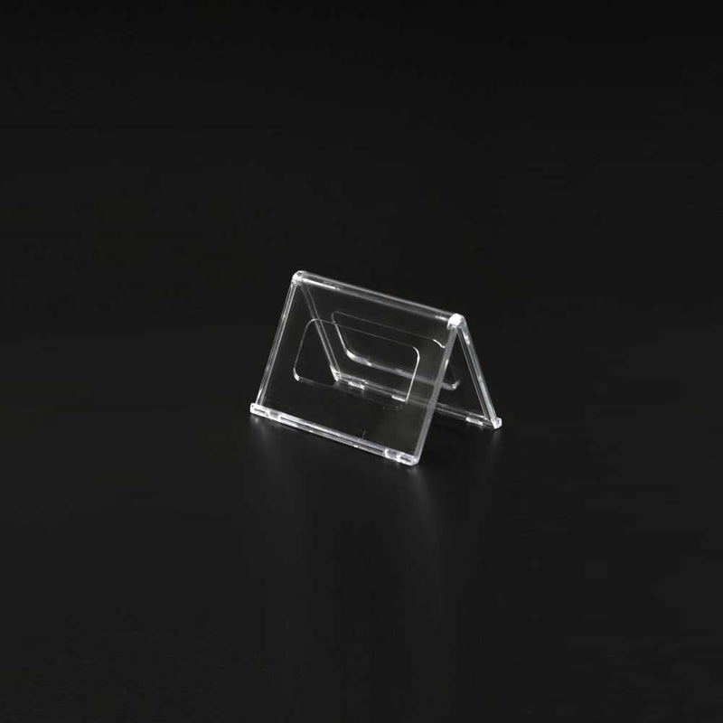 Tent Clear Acrylic Sign Holder 3½"W x 2¼"H (5pcs) - CTS0129