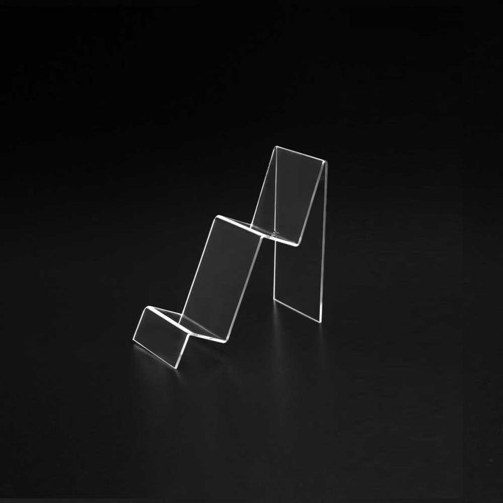 Clear Acrylic Easel Display 6½”H x 3”W (2 pcs) - CTS0139